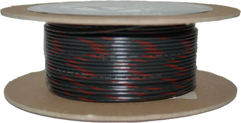 #18 Gauge Black/Red Stripe 100' Spool Of Primary Wire wps-850-08935