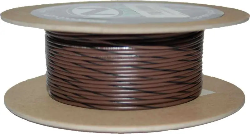 #18 Gauge Brown/Black Stripe 100' Spool Of Primary Wire wps-850-08936