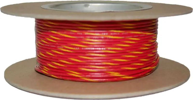#18 Gauge Red/Yellow Stripe 100' Spool Of Primary Wire wps-850-08941