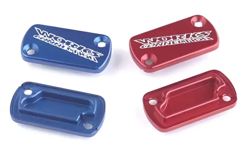 21-030 Billet Front Brake Cover Blue Yz Wr wps-66-21030