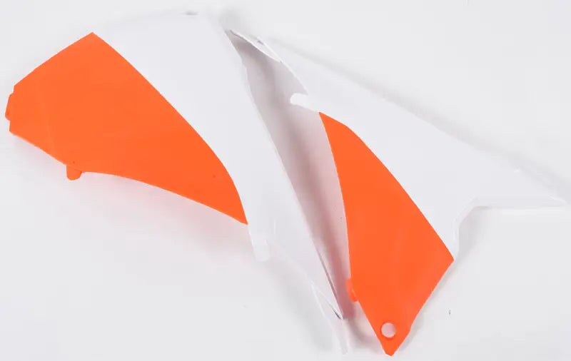2374121088 Airbox Covers White/Orange wps-23741-21088