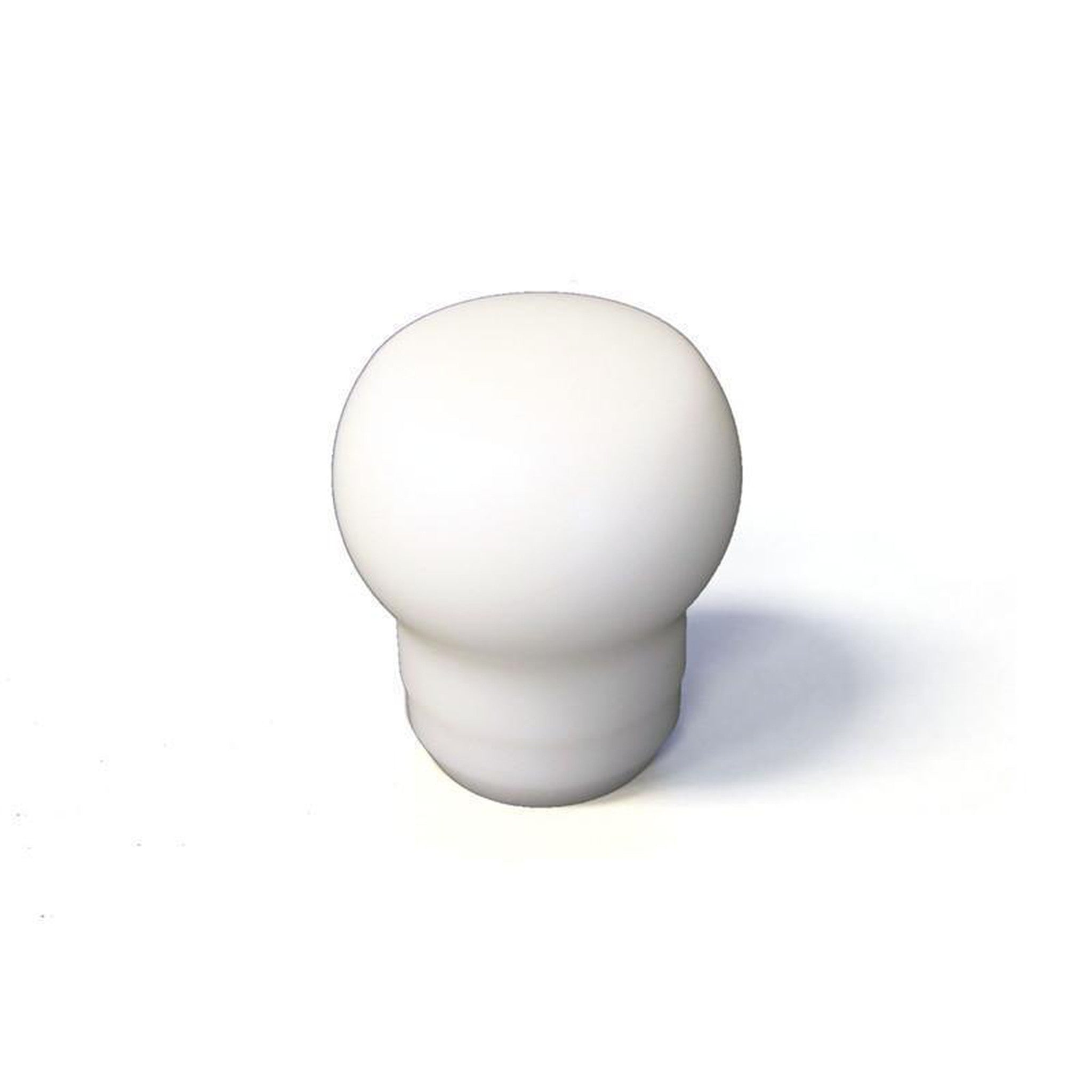 Torque Solution Fat Head Delrin Shift Knob White Subaru STI 04-20 / WRX 15+/ BRZ / Scion FR-S 2013+ / Universal 12x1.25 | TS-UNI-152BW