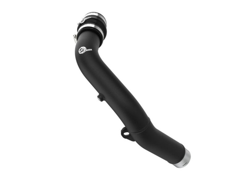 aFe BladeRunner 2-1/2 IN Aluminum Hot Charge Pipe Black Subaru WRX 22-25 | 46-20668-B