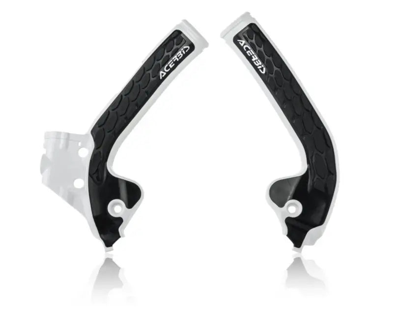 Acerbis 13-17 Husqvarna TC 85/ KTM SX85 Frame Guard X-Grip - 16 White/Black - 2449521035 acb2449521035