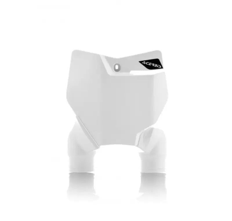 Acerbis 16-18 KTM SX125/150/SX-F/XC-F/ 17-18 SX250/XC Raptor Front Number Plate - Black/White - 2527421007 acb2527421007