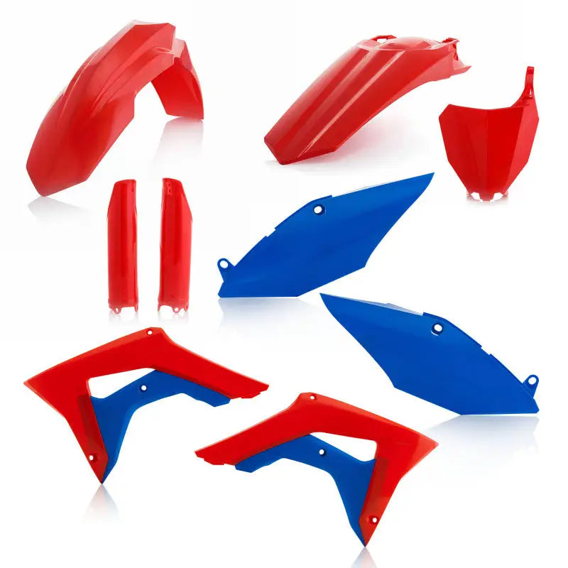 Acerbis 17-18 Honda CRF250R/ CRF450R Full Plastic Kit - Patriot - 2630700146 acb2630700146