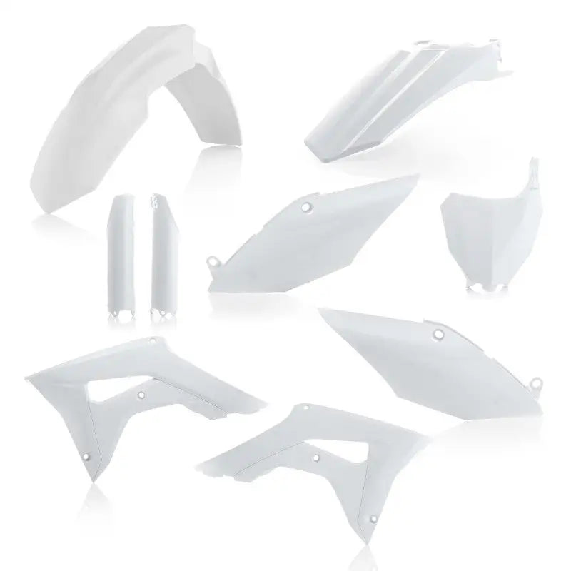 Acerbis 17-18 Honda CRF250R/ CRF450R Full Plastic Kit - White - 2630700002 acb2630700002