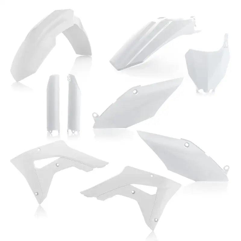 Acerbis 17-18 Honda CRF450RX (Does Not Include Airbox Cover) Full Plastic Kit - White - 2645470002 acb2645470002