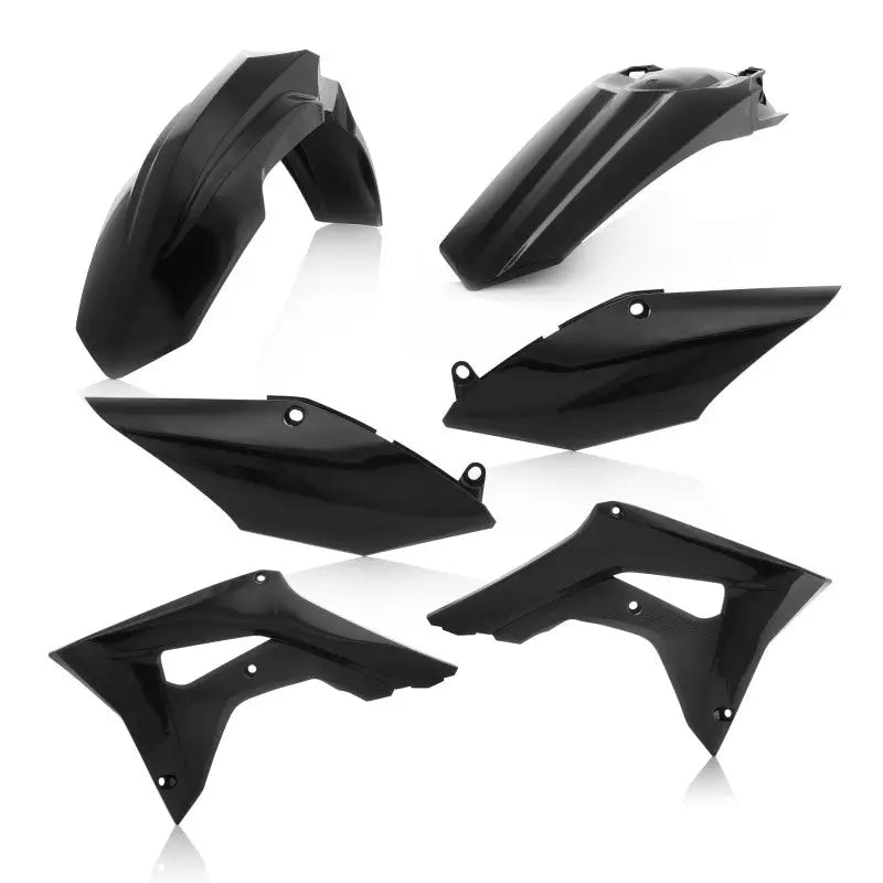 Acerbis 17-22 Honda CRF250R/ CRF450R/ CRF450R-S Plastic Kit - Black - 2630690001 acb2630690001