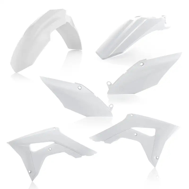 Acerbis 17-22 Honda CRF250R/ CRF450R/ CRF450R-S Plastic Kit - White - 2630690002 acb2630690002