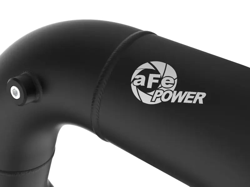 afe 08-10 Ford Trucks V8-6.4L (td) BladeRunner 3 IN Aluminum Hot Charge Pipe - Black afe46-20079-b