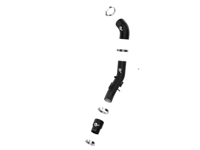 aFe BladeRunner 2-1/2 IN Aluminum Cold Charge Pipe Black 17-20 Hyundai Elantra GT L4-1.6L (t) afe46-20639-b