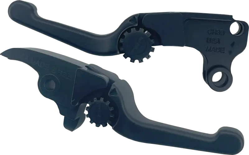 Anthem Adjustable Shorty Lever Set in Black for CVO FLHX/FLTR 23 & 24 581-8986