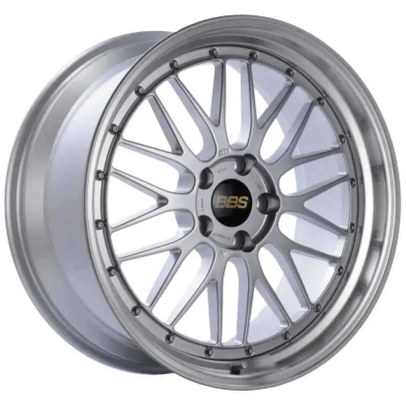 BBS LM 19x10 5x114.3 ET40 Diamond Silver Center Diamond Cut Lip Wheel - 82mm PFS/Clip Required lm119hdspk