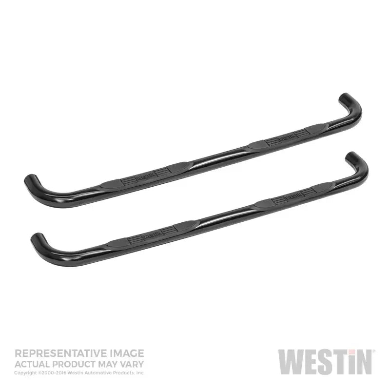 Westin 2005-2011 Dodge Dakota Quad Cab E-Series 3 Nerf Step Bars - Black wes23-2795