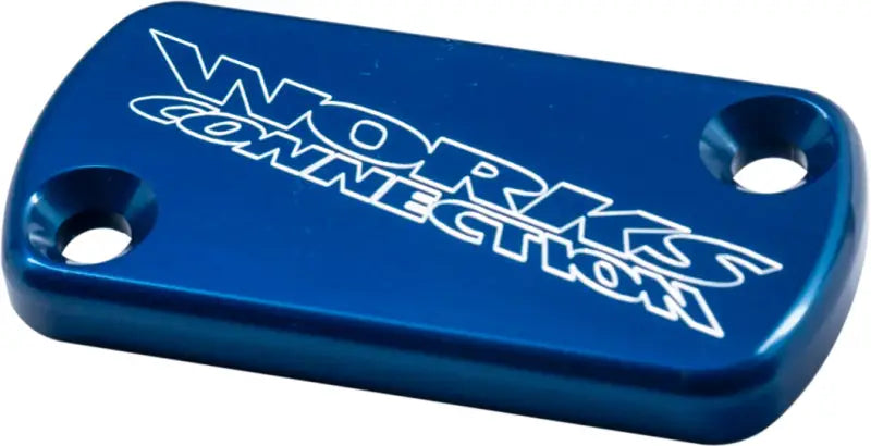 Works 21-001 Billet Front Brake Cover Blue wps-66-21001