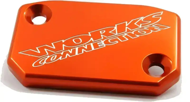 Works 21-050 Billet Clutch Reservoir Cover Orange wps-66-21050