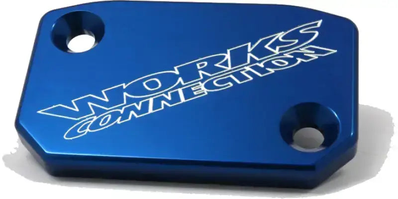 Works 21-060 Front Brake Cover (Blue) wps-66-21060