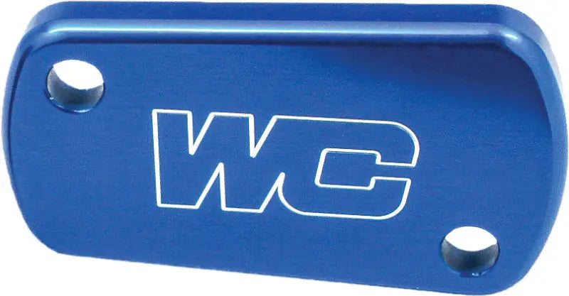 Works 21-700 Rear Brake Cover (Blue) wps-66-21700