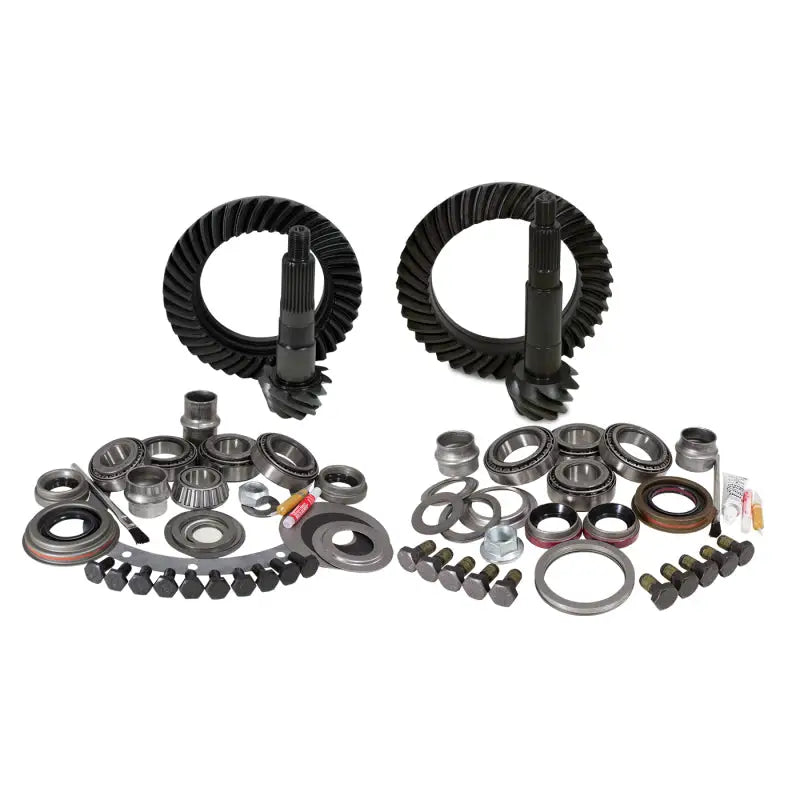 Yukon Gear Gear & Install Kit Package Jeep XJ w/Dana 30 Front & Chrysler 8.25in Rear - 4.56in Ratio yukygk003